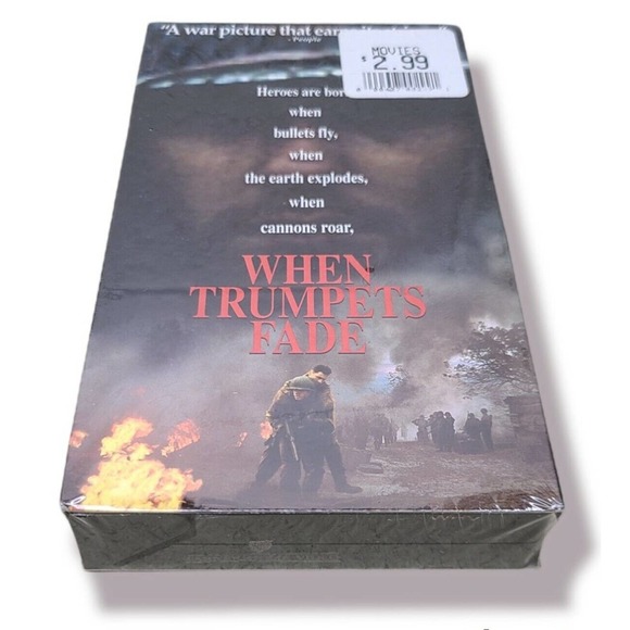 HBO Video - When Trumpets Fade VHS - War Movie - NEW SEALED!!!! - Picture 5 of 5